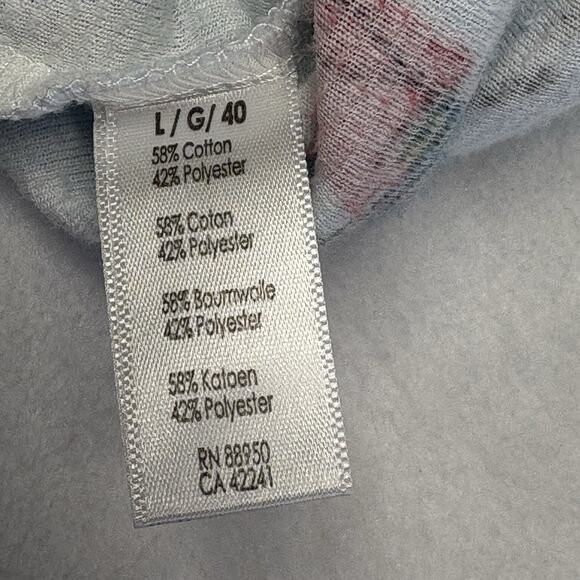 PJ Salvage Retro Ski Girls 2 pc. Vintage Velour Waffle Pajama Set Blue Size L - Picture 6 of 14